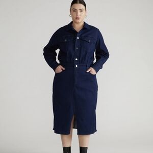 Universal Standard Dakota Denim Dress 14 to 16
